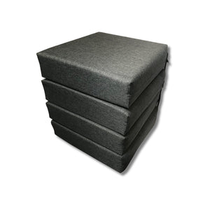 Premium Ergonomisches Schaumstoff-Sitzkissen | 10 cm Dicke | Mehrere Größen | Hergestellt in der EU | Ideal für Stühle & Bänke | Anthrazit Premium Ergonomisches Schaumstoff-Sitzkissen | 10 cm Dicke | Mehrere Größen | Hergestellt in der EU | Ideal für Stühle & Bänke | Anthrazit