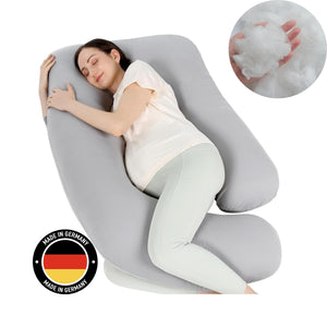 12ft J-förmiges, verbessertes Mutterschafts- und Ganzkörper-Stützkissen. In Deutschland hergestellt 12ft J-förmiges, verbessertes Mutterschafts- und Ganzkörper-Stützkissen. In Deutschland hergestellt