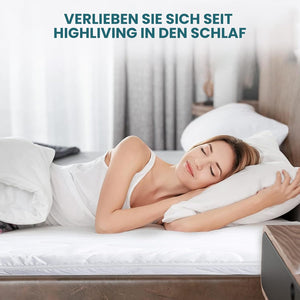 Memory Foam Matratzenauflage für erhöhten Komfort - Ideal für Betten, Schlafsofas und Boxspringbetten, 6cm Dick Memory Foam Matratzenauflage für erhöhten Komfort - Ideal für Betten, Schlafsofas und Boxspringbetten, 6cm Dick