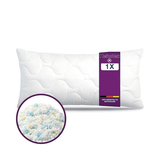 Kopfkissen mit zerkleinerter Schaumfüllung – Made in Germany | Formstabil & individuell anpassbar
