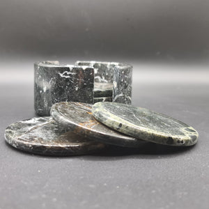 Marble (Onyx) Tea Coasters - Set of 6 Marble (Onyx) Tea Coasters - Set of 6