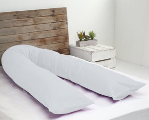 Premium 12ft U-förmiges Schwangerschaftskissen - Made in Germany, 3kg Weiche Hohlfaser Premium 12ft U-förmiges Schwangerschaftskissen - Made in Germany, 3kg Weiche Hohlfaser