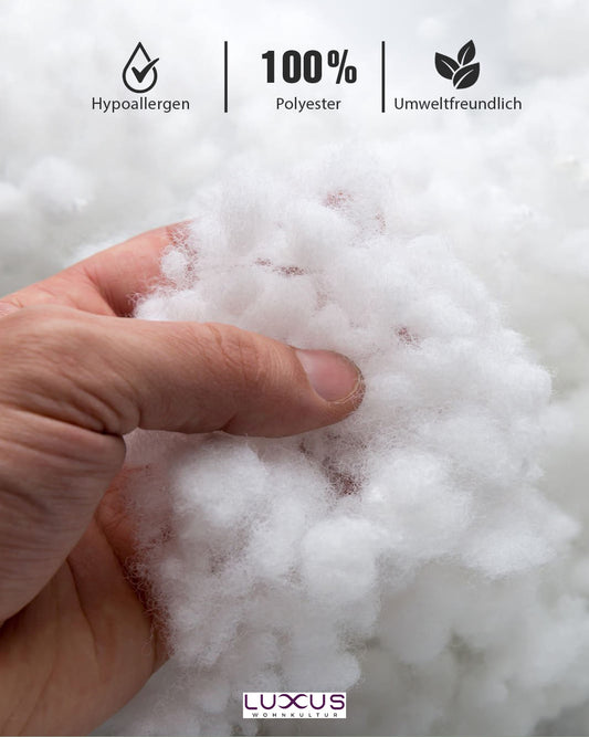 Hollow fiber - sack hollow fiber, 100% fresh fiber material Oeko TEX standard