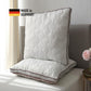 Atmungsaktives Mikrofaser-Kopfkissen 80x80cm – Verstellbarer Härtegrad mit Airflow-Netz | Made in Germany | 1er- oder 2er-Pack | Waschbar mit wiederverwendbarer Aufbewahrungstasche