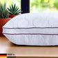 Atmungsaktives Mikrofaser-Kopfkissen 80x80cm – Verstellbarer Härtegrad mit Airflow-Netz | Made in Germany | 1er- oder 2er-Pack | Waschbar mit wiederverwendbarer Aufbewahrungstasche