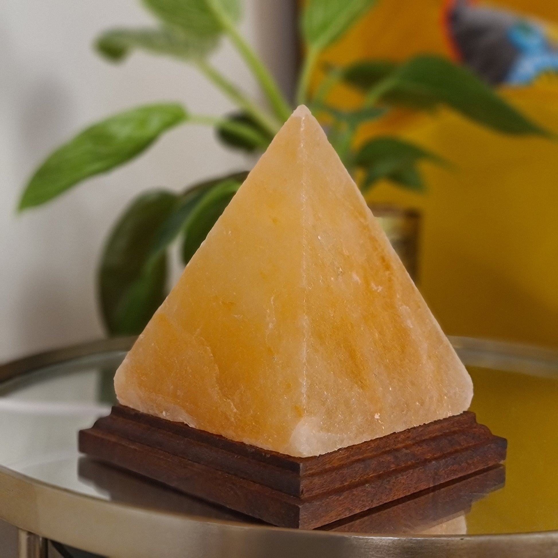 Himalaya Salzlampe - Pyramíde – Luxus Wohnkultur