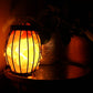 Himalaya-Salzlampe - Metallkorb (Oval Round Top)